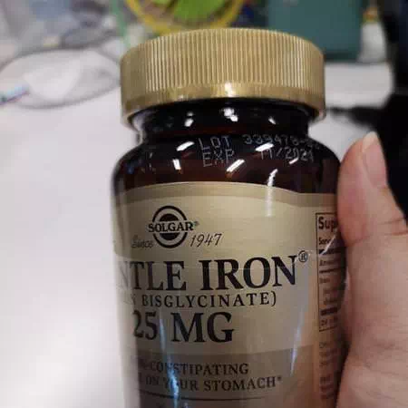 Solgar, Gentle Iron, 25 mg, 90 Veggie Caps Review