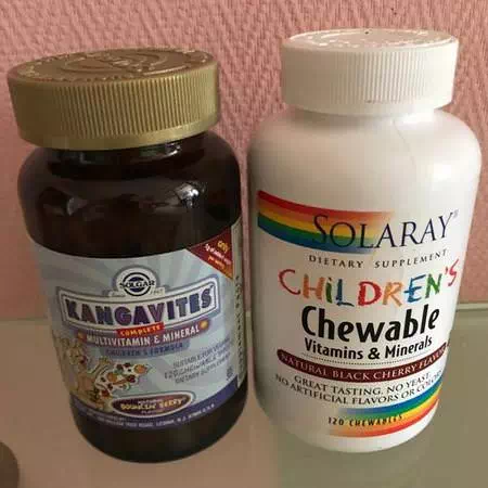 Solgar, Kangavites, Complete Multivitamin & Mineral Children's Formula, Bouncin'Berry Flavor, 120 Chewable Tablets Review