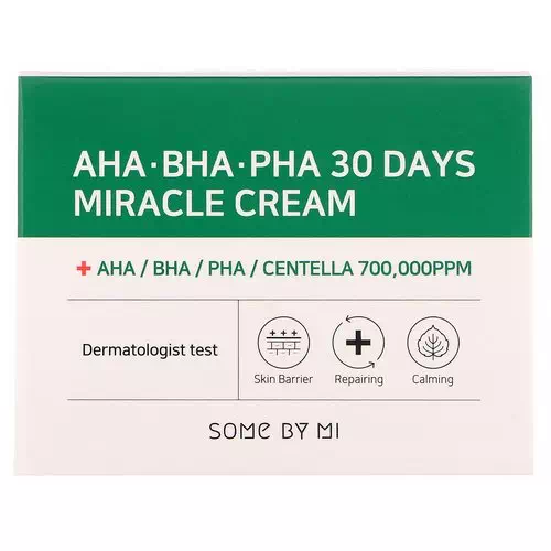 Some By Mi, AHA. BHA. PHA 30 Days Miracle Cream, 60 g Review