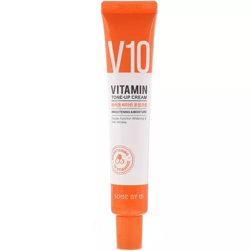 Some By Mi, V10 Vitamin Tone-Up Cream, Brightening & Moisture, 50 ml Review