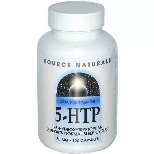 Source Naturals, 5-HTP, 50 mg, 120 Capsules Review