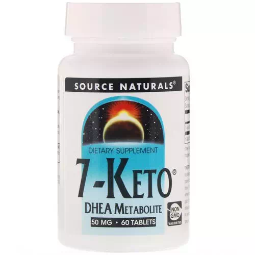 Source Naturals, 7-Keto, DHEA Metabolite, 50 mg, 60 Tablets Review