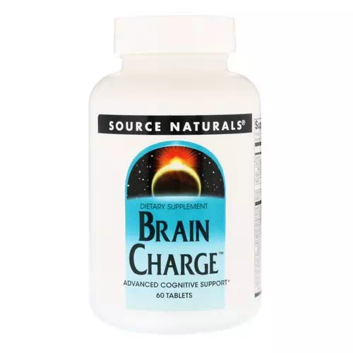 Source Naturals, Brain Charge, 60 Tablets Review