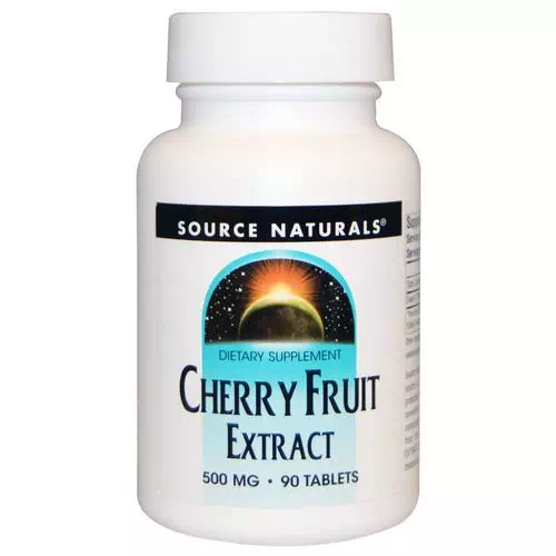 Source Naturals, Cherry Fruit Extract, 500 mg, 90 Tablets Review
