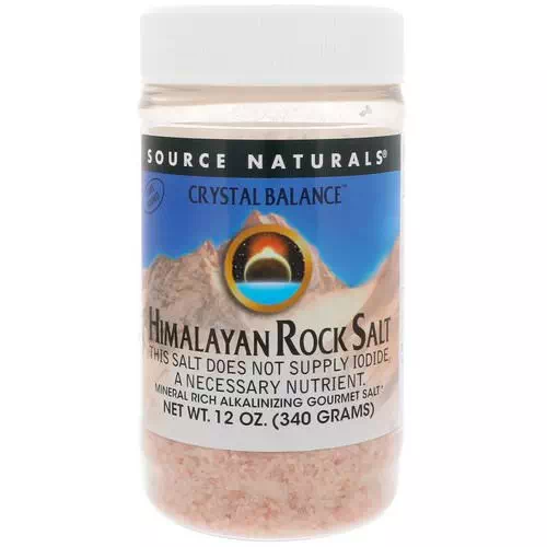 Source Naturals, Crystal Balance, Himalayan Rock Salt, Fine Grind, 12 oz (340 g) Review