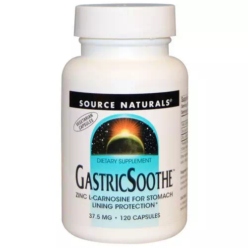 Source Naturals, GastricSoothe, 37.5 mg, 120 Capsules Review