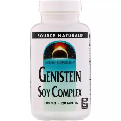 Source Naturals, Genistein Soy Complex, 1,000 mg, 120 Tablets Review