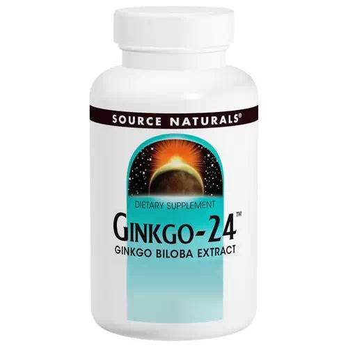 Source Naturals, Ginkgo-24, 40 mg, 120 Tablets Review