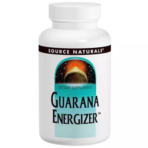 Source Naturals, Guarana Energizer, 900 mg, 60 Tablets Review