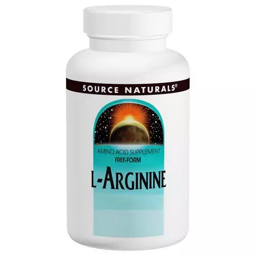 Source Naturals, L-Arginine, Free Form, 1000 mg, 100 Tablets Review
