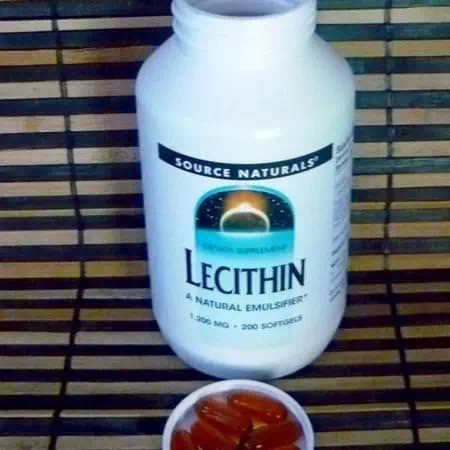 Source Naturals, Lecithin, 1,200 mg, 200 Softgels Review
