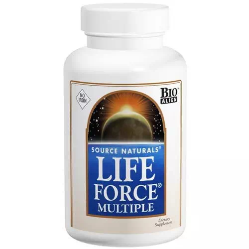 Source Naturals, Life Force Multiple, No Iron, 60 Tablets Review