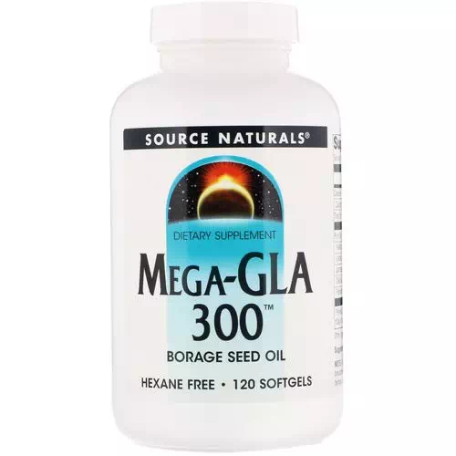 Source Naturals, Mega-GLA 300, 120 Softgels Review
