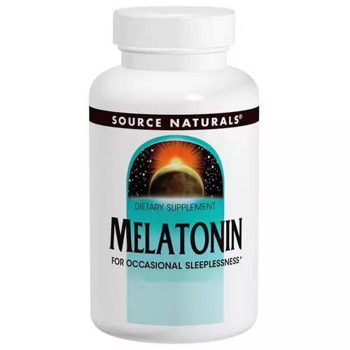 Source Naturals, Melatonin, 1 mg, 300 Tablets Review