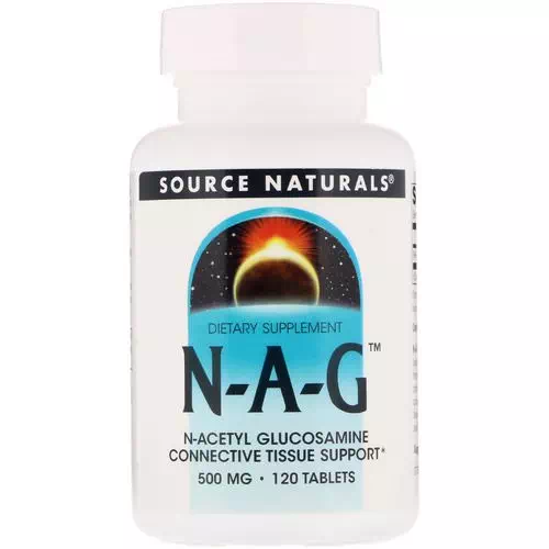 Source Naturals, N-A-G, 500 mg, 120 Tablets Review