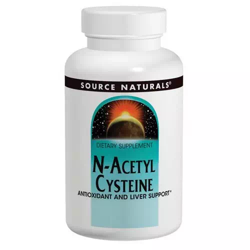 Source Naturals, N-Acetyl Cysteine, 600 mg, 120 Tablets Review
