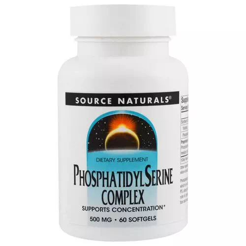 Source Naturals, Phosphatidyl Serine Complex, 500 mg, 60 Softgels Review
