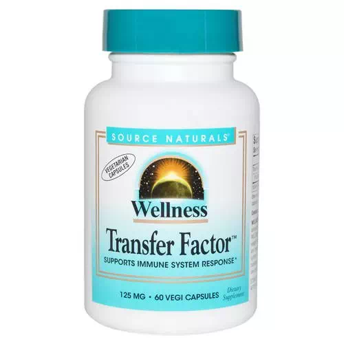 Source Naturals, Wellness Transfer Factor, 125 mg, 60 Veggie Caps Review