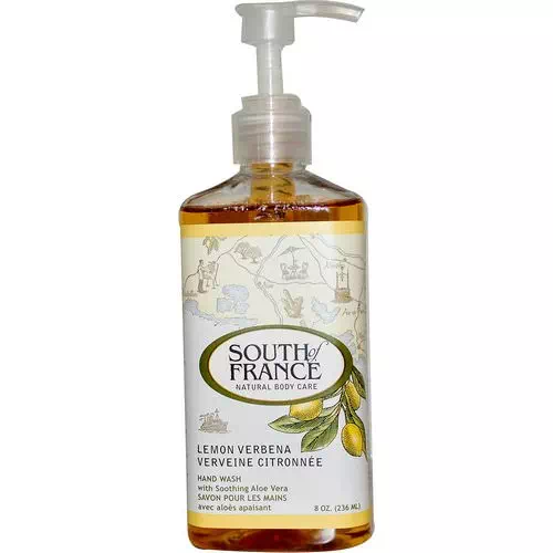 South of France, Lemon Verbena, Hand Wash with Soothing Aloe Vera, 8 oz (236 ml) Review
