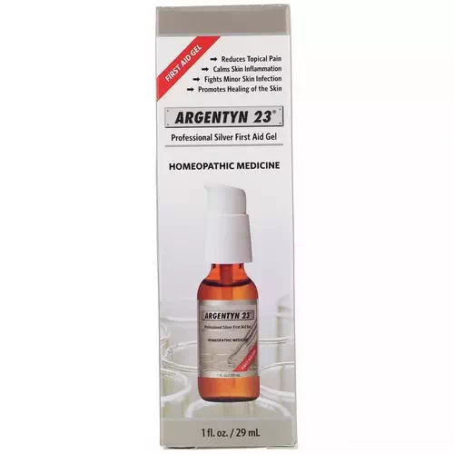 Sovereign Silver, Argentyn 23, Professional Silver First Aid Gel, 1 fl oz (29 ml) Review
