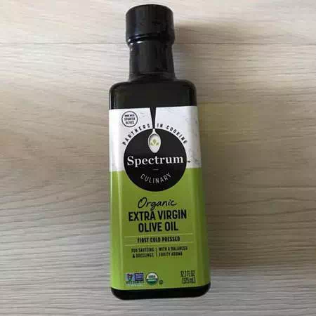 Spectrum Culinary, Organic Extra Virgin Olive Oil, 8 fl oz (236 ml) Review