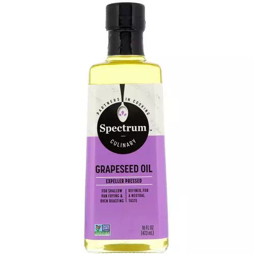 Spectrum Culinary, Grapeseed Oil, 16 fl oz (473 ml) Review