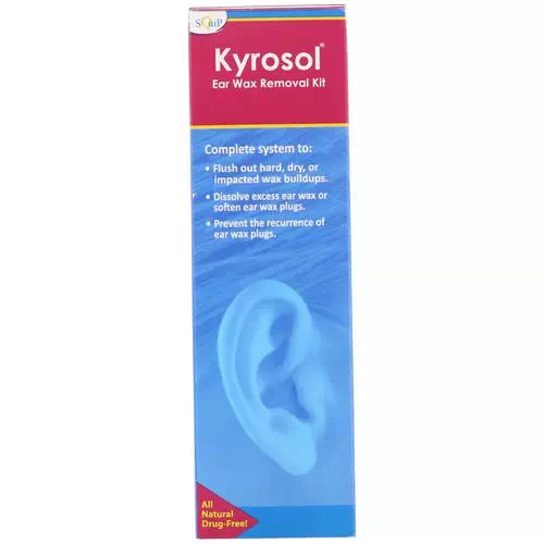 Squip, Kyrosol, Ear Wax Removal Kit, 5 Piece Kit Review