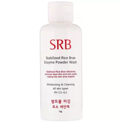 SRB, Stabilized Rice Bran Enzyme Powder Wash, 70 g Review