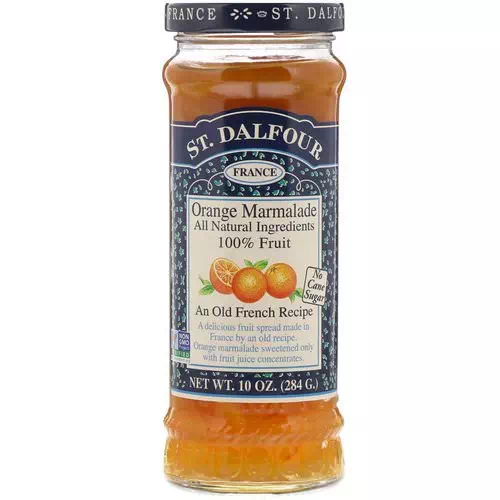 St. Dalfour, Orange Marmalade, Deluxe Orange Marmalade Spread, 10 oz (284 g) Review