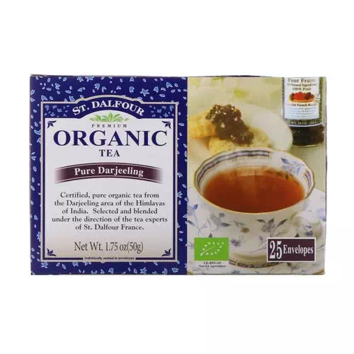 St. Dalfour, Organic Pure Darjeeling Tea, 25 Tea Bags, 1.75 oz (50 g) Review