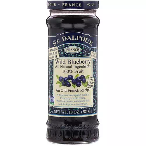 St. Dalfour, Wild Blueberry, Deluxe Wild Blueberry Spread, 10 oz (284 g) Review