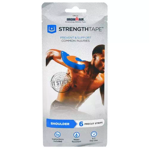 Strengthtape, Kinesiology Tape Kit, Shoulder, 6 Precut Strips Review