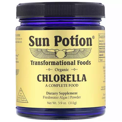 Sun Potion, Chlorella Powder, Organic, 3.9 oz (111 g) Review