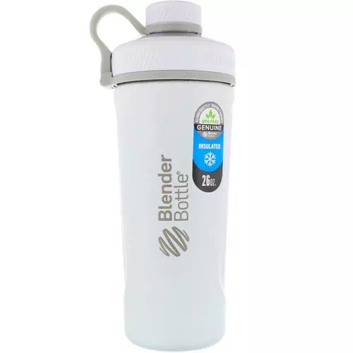 Blender Bottle, Blender Bottle Radian, Insulated Stainless Steel, Matte White, 26 oz Review