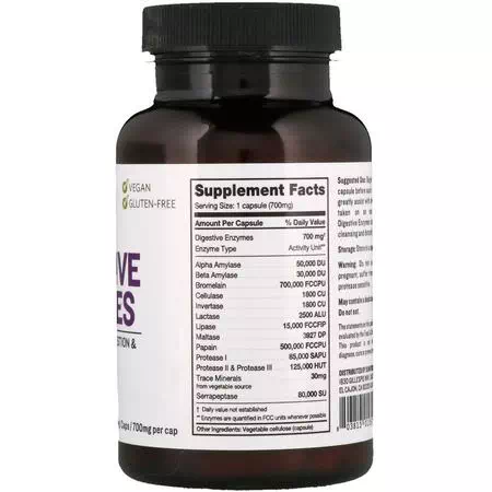 Condition Specific Formulas, Digestive Enzyme Formulas, Digestive Enzymes, Digestion, Supplements