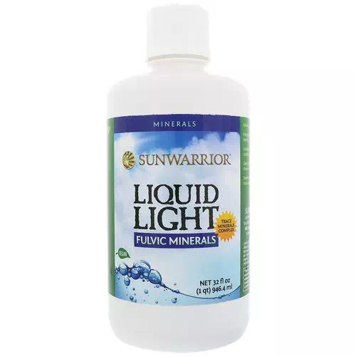 Sunwarrior, Liquid Light, Fulvic Minerals, 32 fl oz (946.4 ml) Review