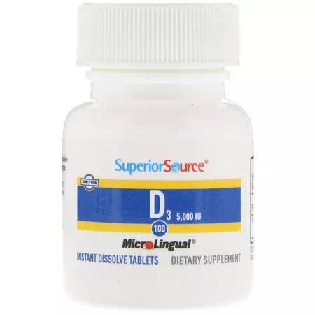 Superior Source, D3 Cholecalciferol