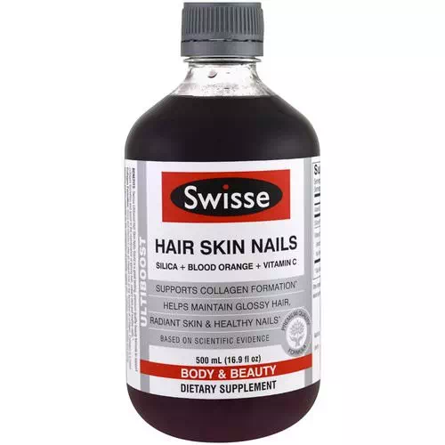 Swisse, Ultiboost, Hair Skin Nails, 16.9 fl oz (500 ml) Review