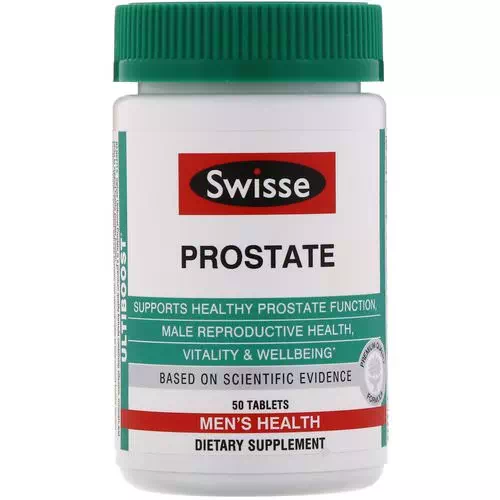 Swisse, Ultiboost, Prostate, 50 Tablets Review