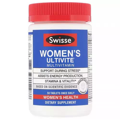 Swisse, Women's Ultivite Multivitamin, 50 Tablets Review