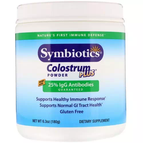 Symbiotics, Colostrum Plus, Powder, 6.3 oz (180 g) Review