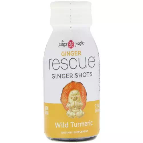 The Ginger People, Ginger Rescue Shots, Wild Turmeric, 2 fl oz (60 ml) Review