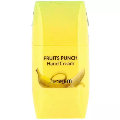The Saem, Fruits Punch Hand Cream, Banana, 1.69 fl oz (50 ml) Review