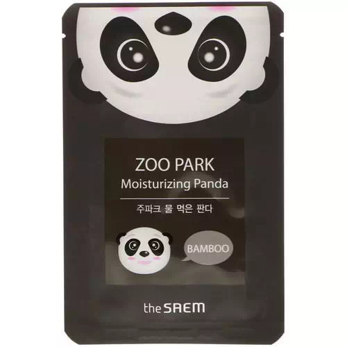 The Saem, Zoo Park, Moisturizing Panda Mask, 1 Mask, 0.84 fl oz (25 ml) Review