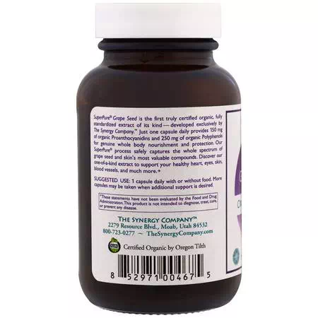 The Synergy Company, Grape Seed Extract