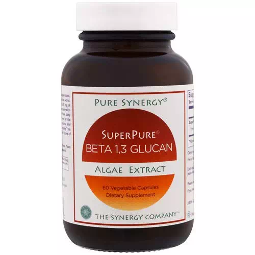 The Synergy Company, SuperPure, Beta 1,3 Glucan, Algae Extract, 60 Veggie Caps Review