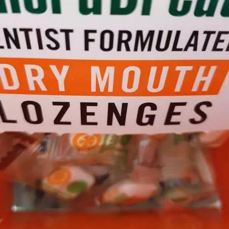 Dry Mouth Lozenges, Mandarin Mint
