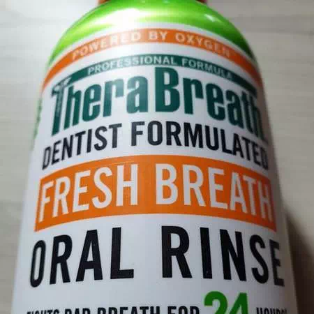 TheraBreath, Fresh Breath, Oral Rinse, Mild Mint, 16 fl oz (473 ml) Review