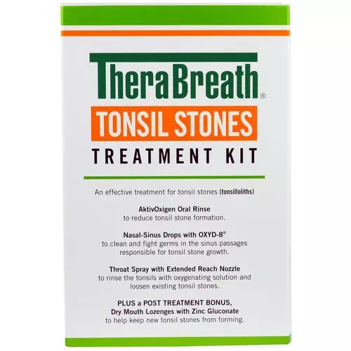 TheraBreath, Tonsil Stones Treatment Kit, 5 Piece Kit Review
