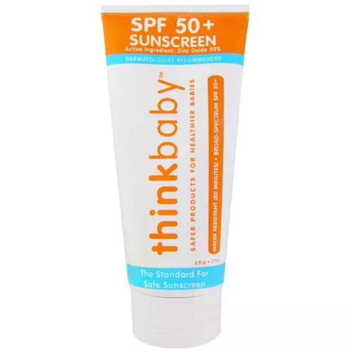 Think, Thinkbaby, Sunscreen, SPF 50+, 6 fl oz (177 ml) Review